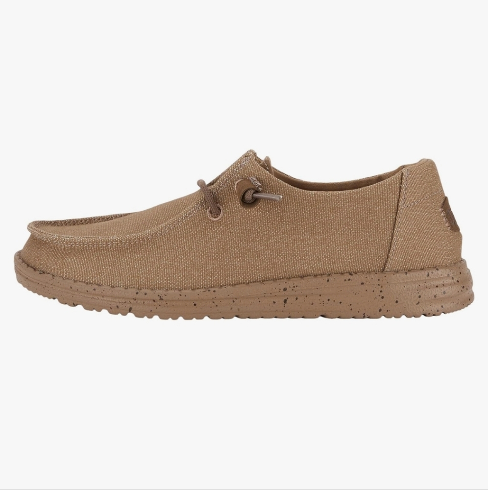 Hey Dude Tan Loafers Slip-Ons | Women's 9